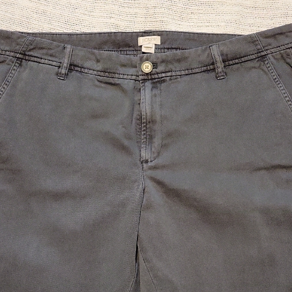 J. Crew Charcoal Casual Trousers